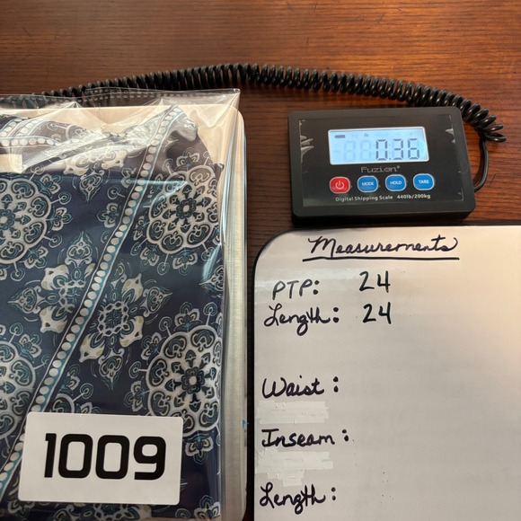 Womens Boho Hippie Artsy Blue Medallion Print V-Neck Tie Front Blouse Top  2X - Picture 11 of 11